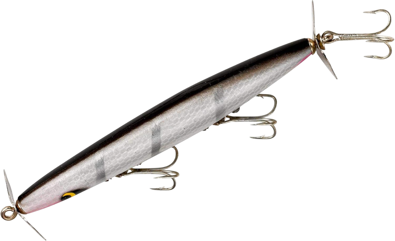 Smithwick Devil's Horse Propeller Topwater, Silver Shiner